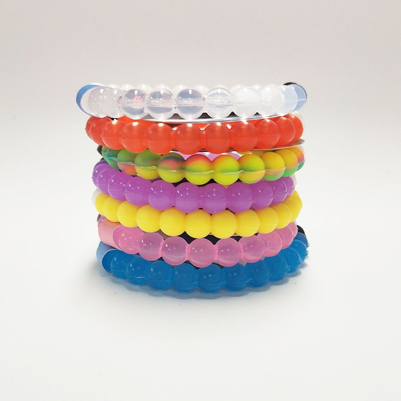 LELX New Hot Silicone Bracelet Many Colors for You Select Best Gift with Tags. 