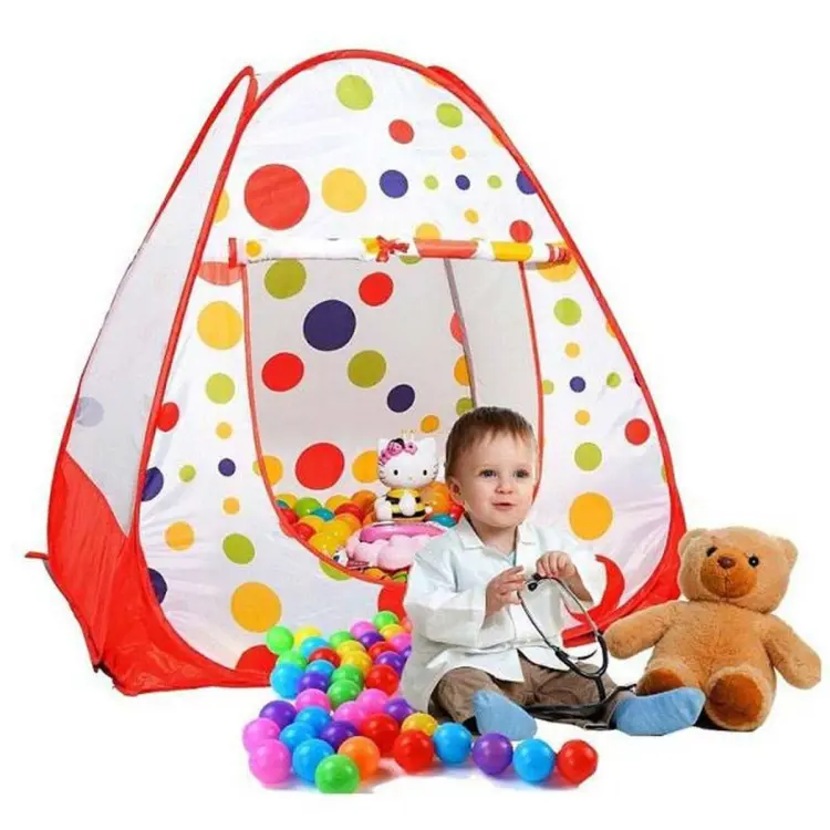 Tent house best sale with balls