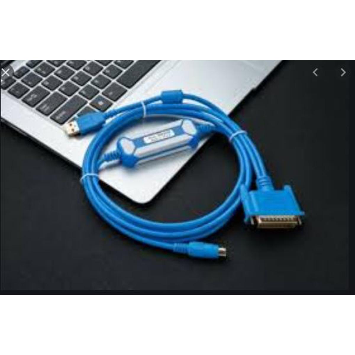SC-09 SC09 PLC Programming Cable for Mitsubishi MELSEC FX&A Series RS422 Adapter