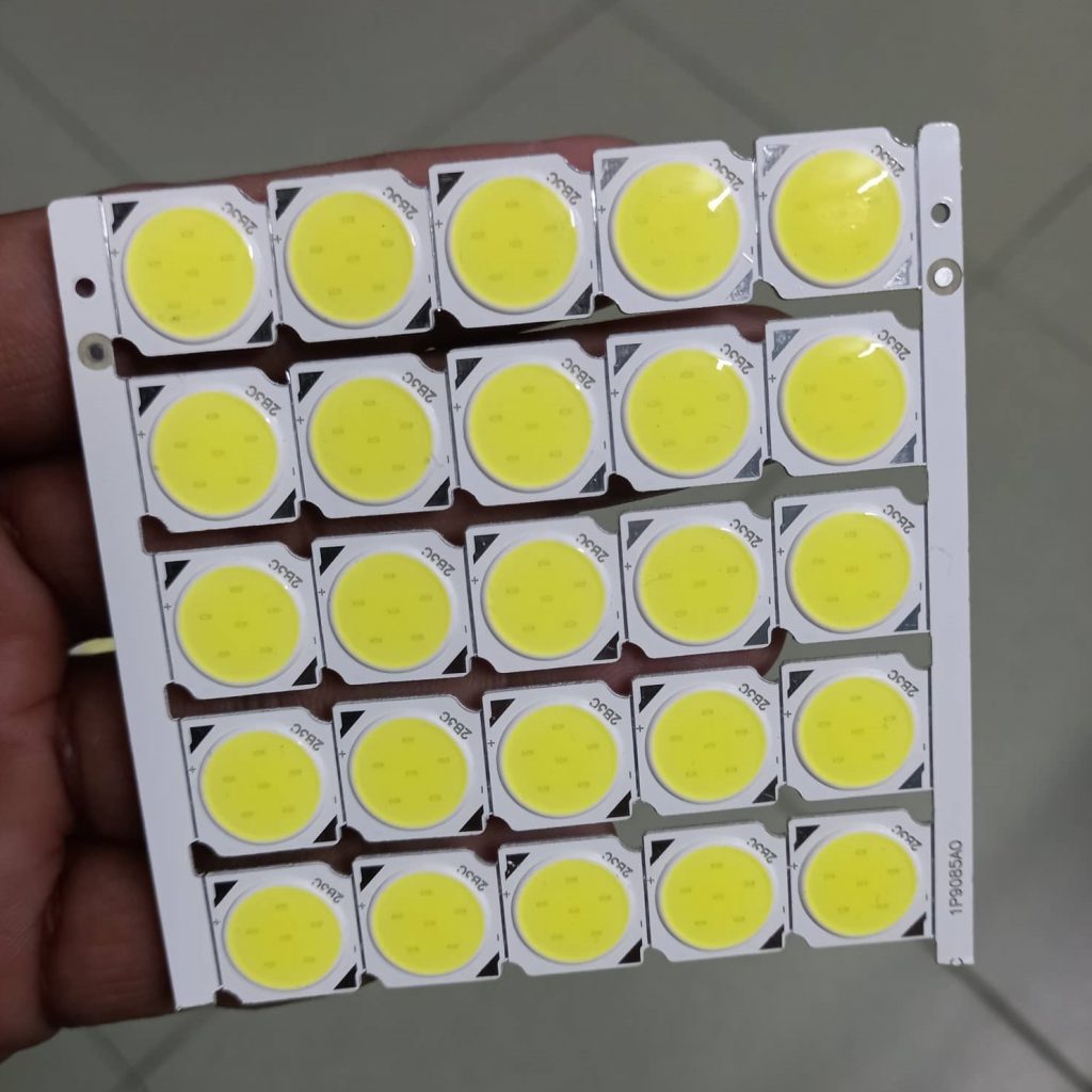 2B3C WHITE DC 12V 3W COB SMD LED Light Chip Ultra Bright White Color 3 Watt LED Light Panel Mount Aluminum Base For Solar Panel Flood Light Household Garden. 