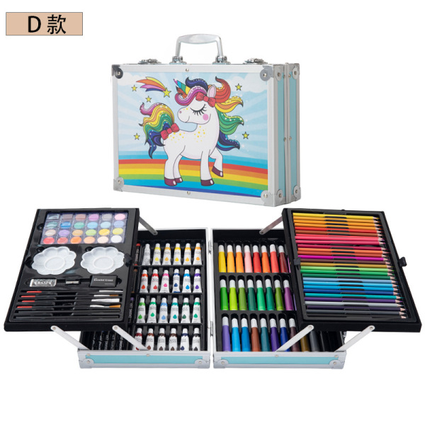 145-Piece Art Set Art for Drawing, Painting Great Gift for