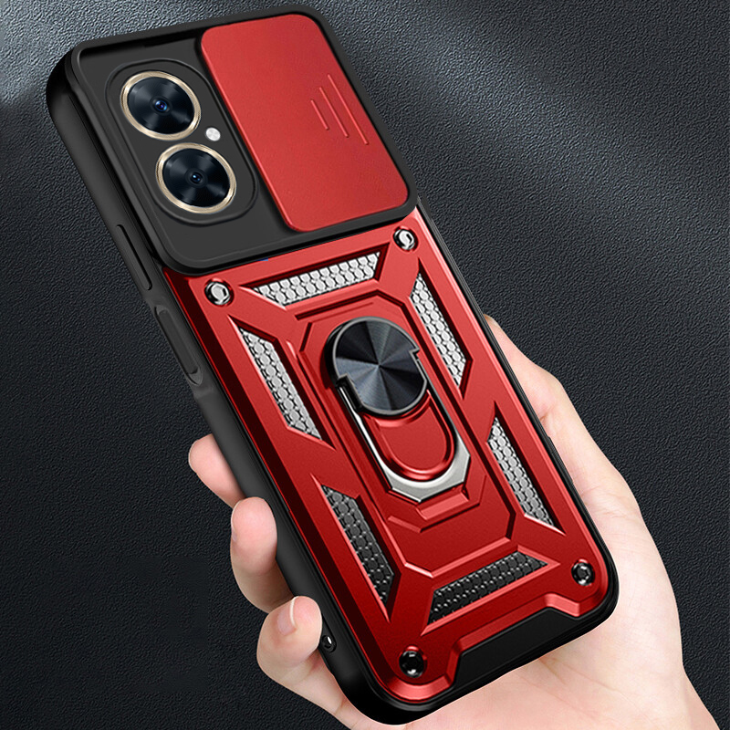 Custodia In Silicone Per Huawei Nova 11 Ultra Con Cordino – Morbida, Antiurto E Colorata (Rosso Rosa)