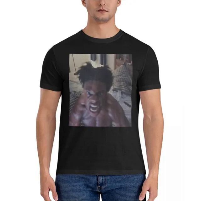 IShowSpeed Jacked Active T-Shirt Short sleeve tee summer tops t shirts for men cotton mens t shirt graphic. 