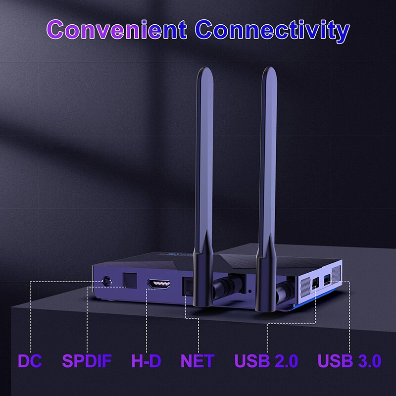 H96 MAX V58 TV Box Rockchip RK3588 Android 12 Octa Core 6TOPS NPU 8GB DDR4 RAM 64GB ROM 1000M Ethernet WIFI6 5G Dual WIFI 8K. 