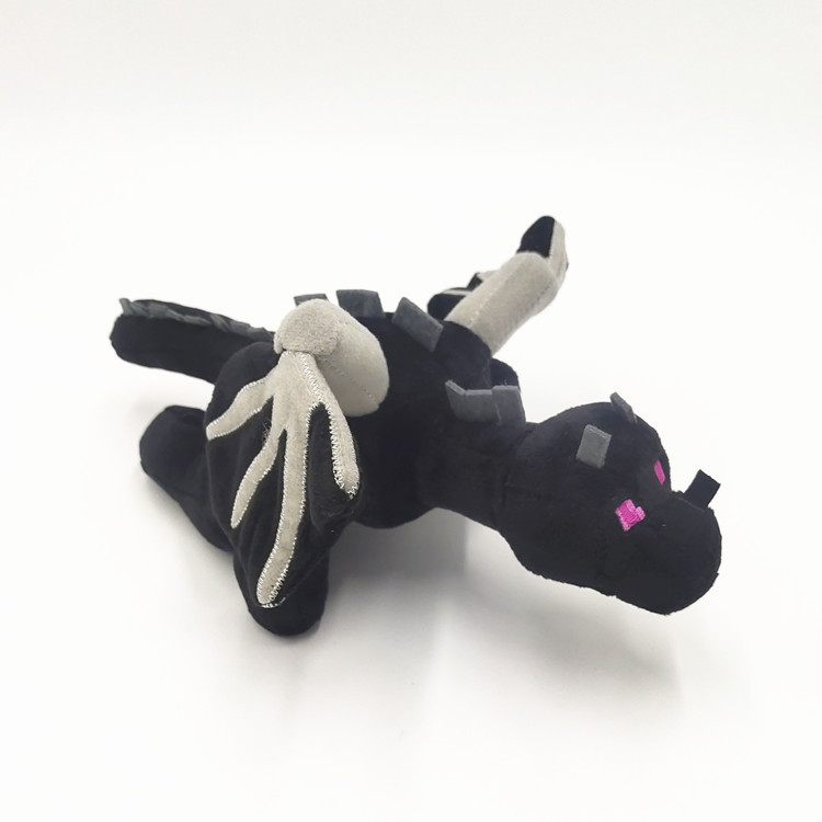 60cm Game MC Ender Dragon Enderdragon Plush Toys Doll Black Ender