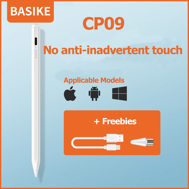 BASIKE CP09 Universal Stylus Pens Capacitive Touch Pen for Apple and Android