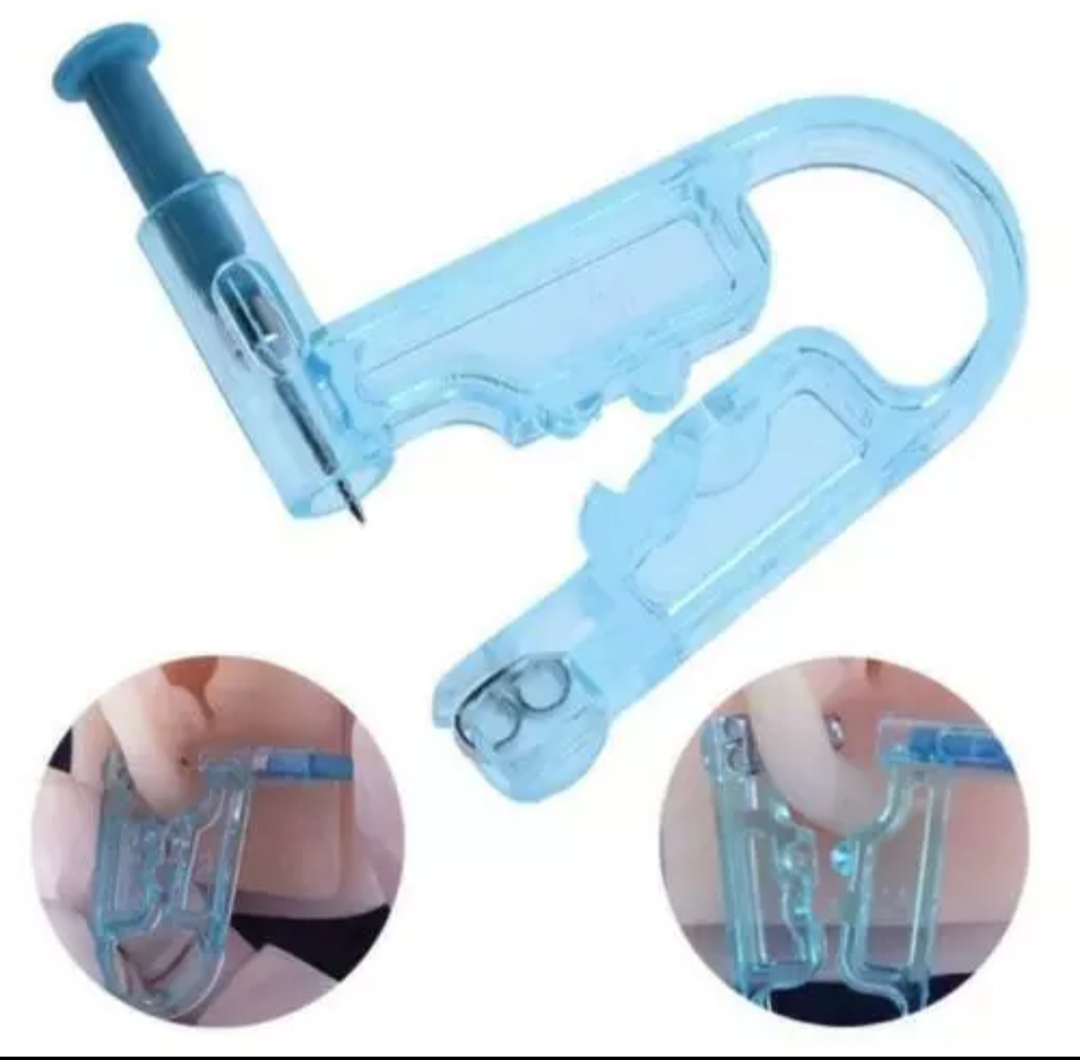 1 Pc Disposablee Saafe Asepsiss Boody Earr Piercee Ktit Earr Piercingg Earr. 