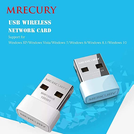 MERCURY 150Mbps Mini Router Wireless USB Adapter, Wireless Network Card