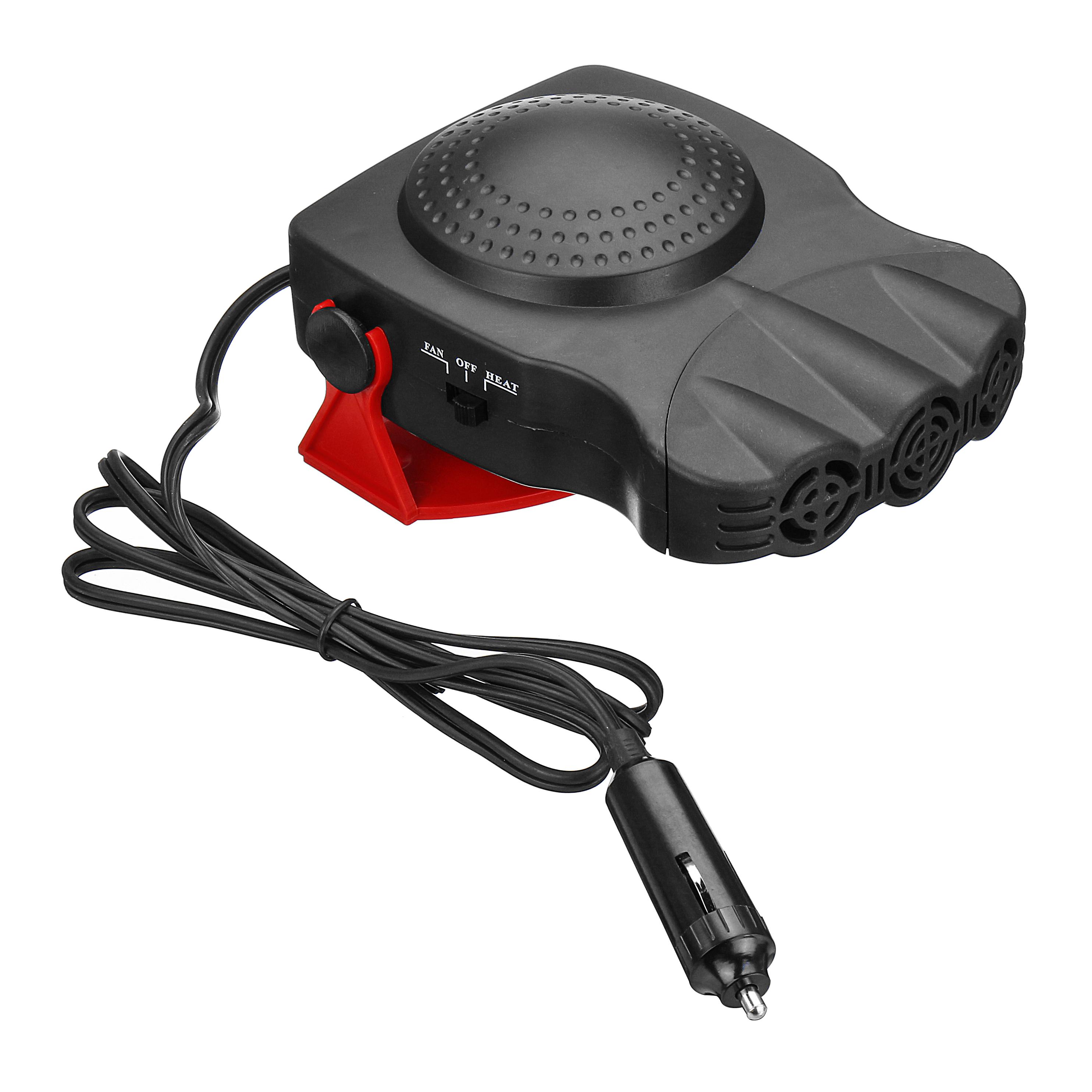 Car Auto 150W 12 Volt DC Heater Fan Hot Windscreen Defroster Demister Fan Heater