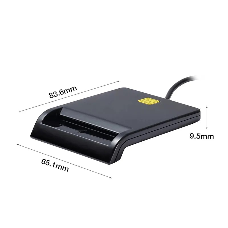 X01 USB Smart Card Reader For Bank Card IC/ID EMV card Reader High Quality for Windows 7 8 10 Linux OS USB-CCID ISO 7816. 