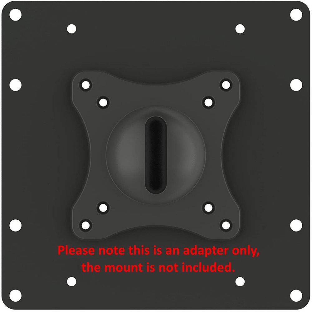 VESA Mount Adapter Plate for TV Mounts, Convert 75X75 and 100X100 to 200X200 mm VESA Patterns, VESA Conversion Plate. 