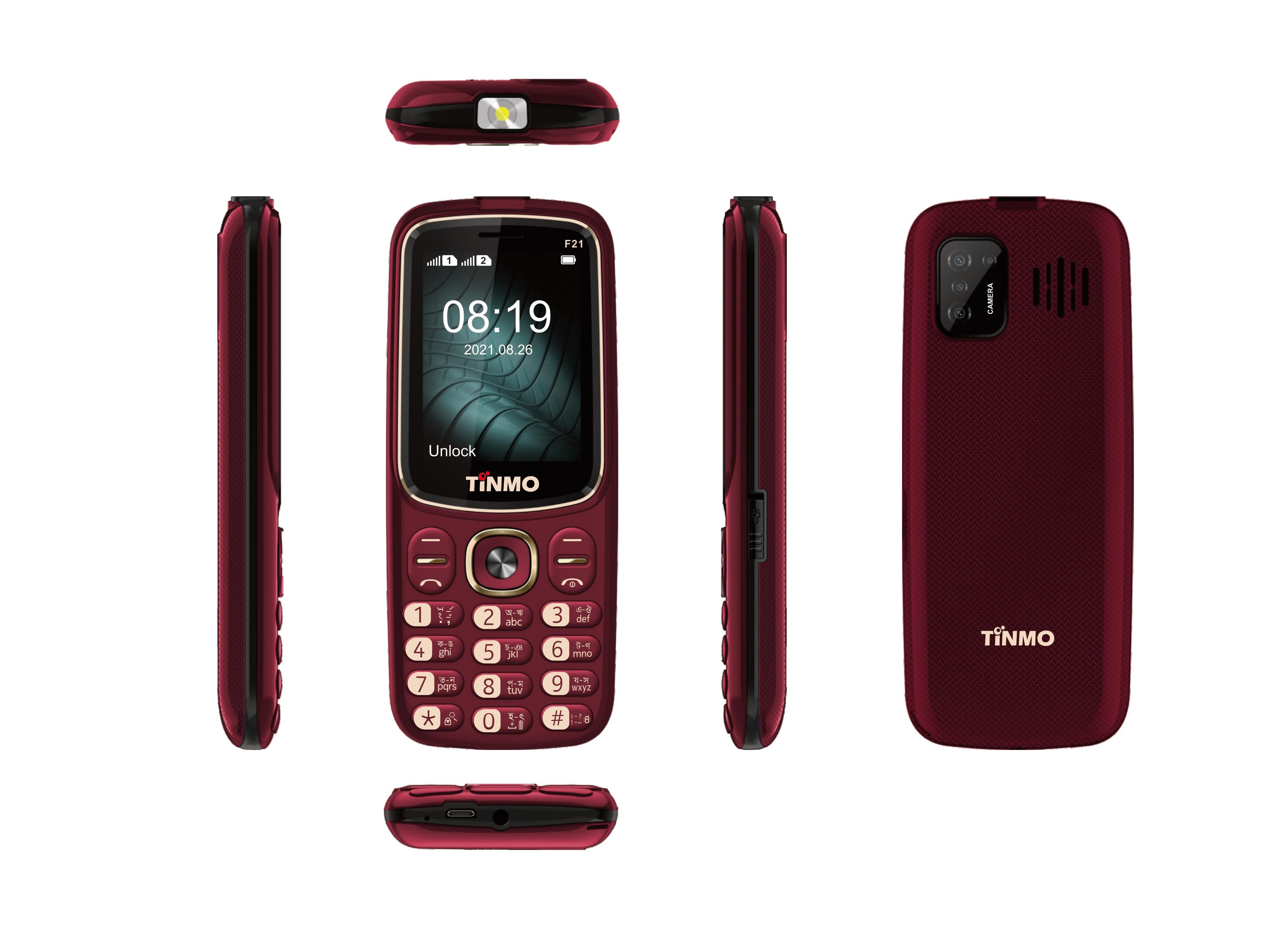 Tinmo F21 Feature Mobile Phone. 
