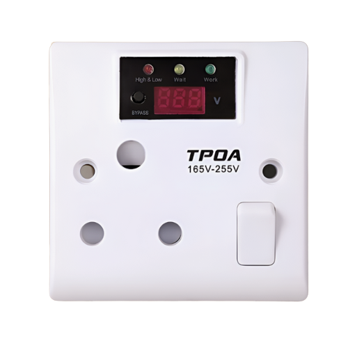 Voltage Protector Socket /Electronic Protector /Automatic Voltage Stabilizer /Under & Over Voltage Protector /VoltGuard / Current Protector. 