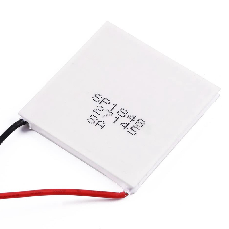 NCANRUI Thermoelectric Peltier Module, High Temperature Thermoelectric Power Generator Peltier TEG 150Celsius,White 40X40mm. 