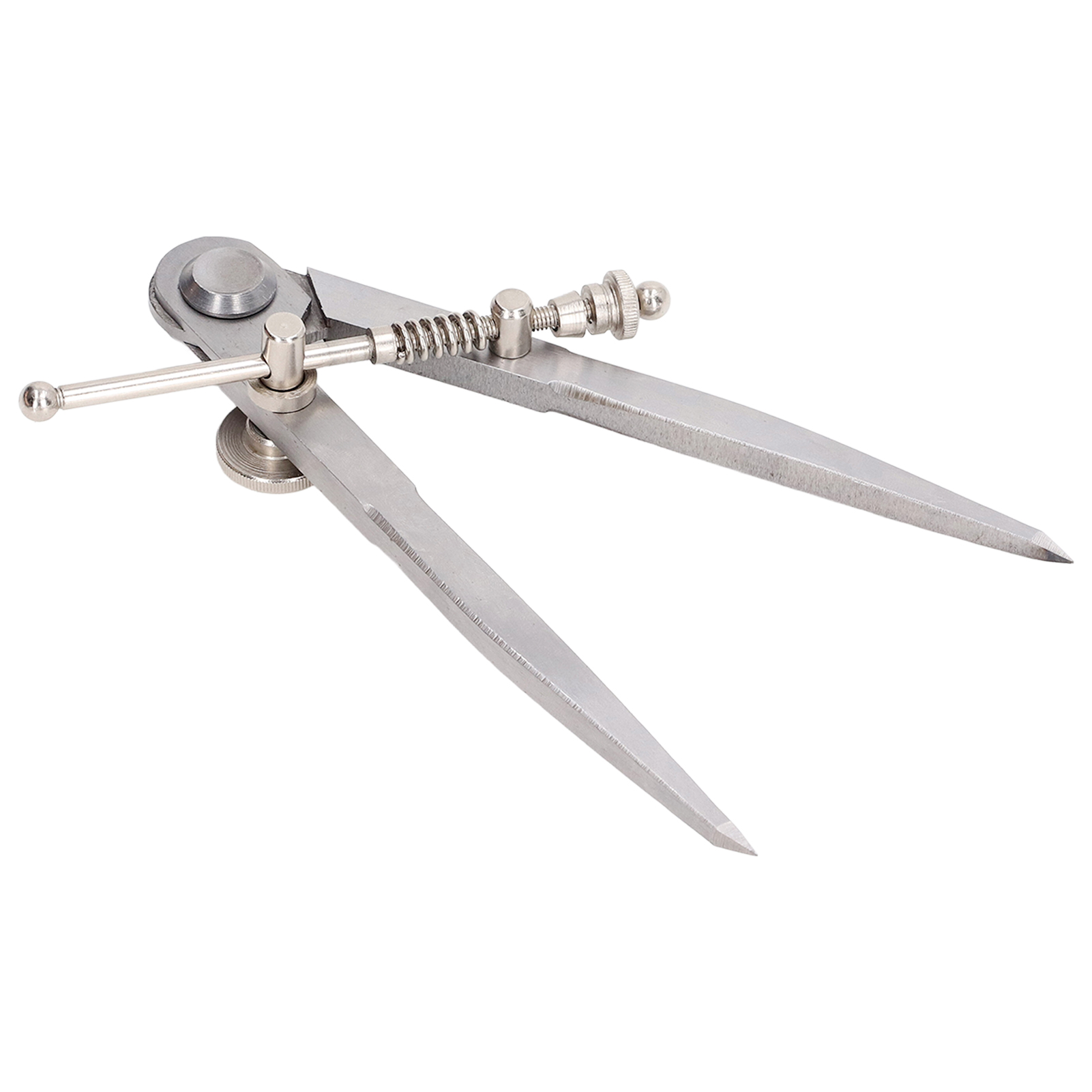 Flat Leg Divider, Drafting Compass High Hardness 150mm Self Retaining Washer for Mechanical Marking. 