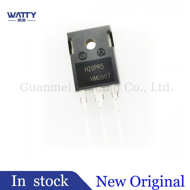 5Pcs/Lot H20PR5 40A 1350V TO-247 Induction Cooker IGBT Transistor. 