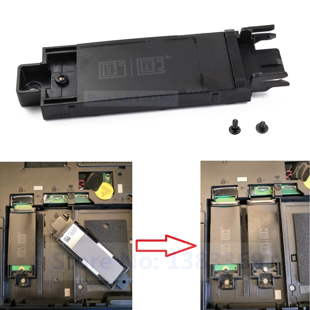 NGFF M.2 PCIE SSD Caddy Tray Bracket Holder for Lenovo ThinkPad P50 P51 P70 P71 Laptop AP0Z6000 4XB0K59917 AP0Z6000700. 