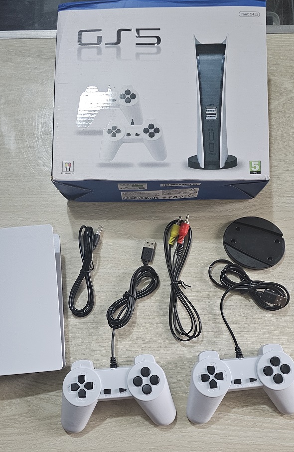 G115 Retro Game Console GS5 Game Station 200 Game Build in Tv Game. 