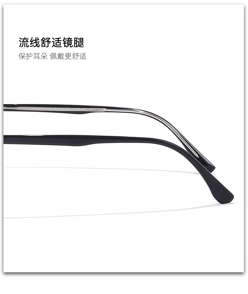 56mm Large size widened big face Fat Glasses frame Business men's titanium alloy glasses myopia frame32005. 