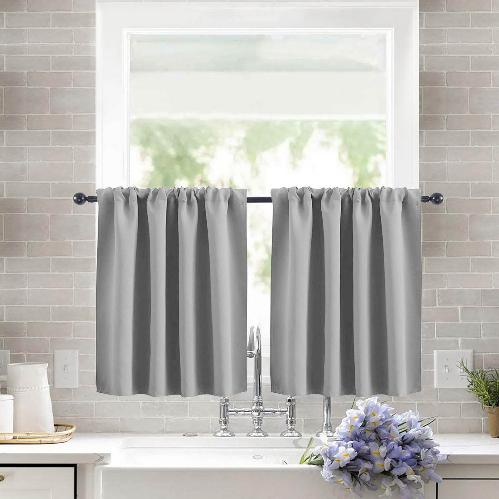 Sunlight Blocking Curtains High Precision Blackout Bathroom Window Curtains Maximize Privacy Temperature Regulation Uv Resistant Southeast Asian Buyers' Choice Small Blackout Curtains. 