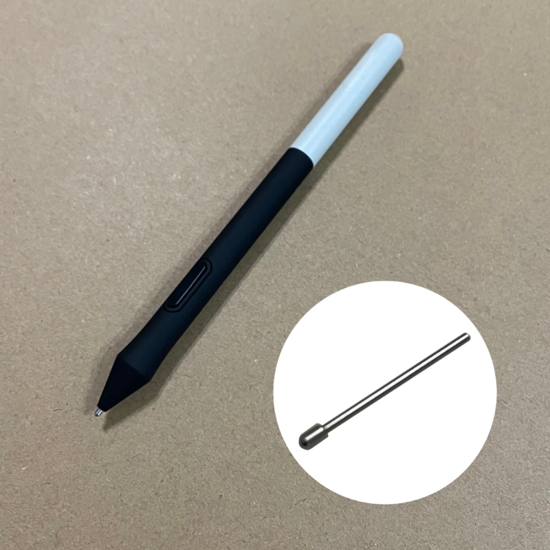 1PC Titanium Alloy Standard Nibs Pen Tip Graphic Drawing Pad Pen Nibs Replacement Stylus for Wacom One DTC-133 /BOOX Max. 
