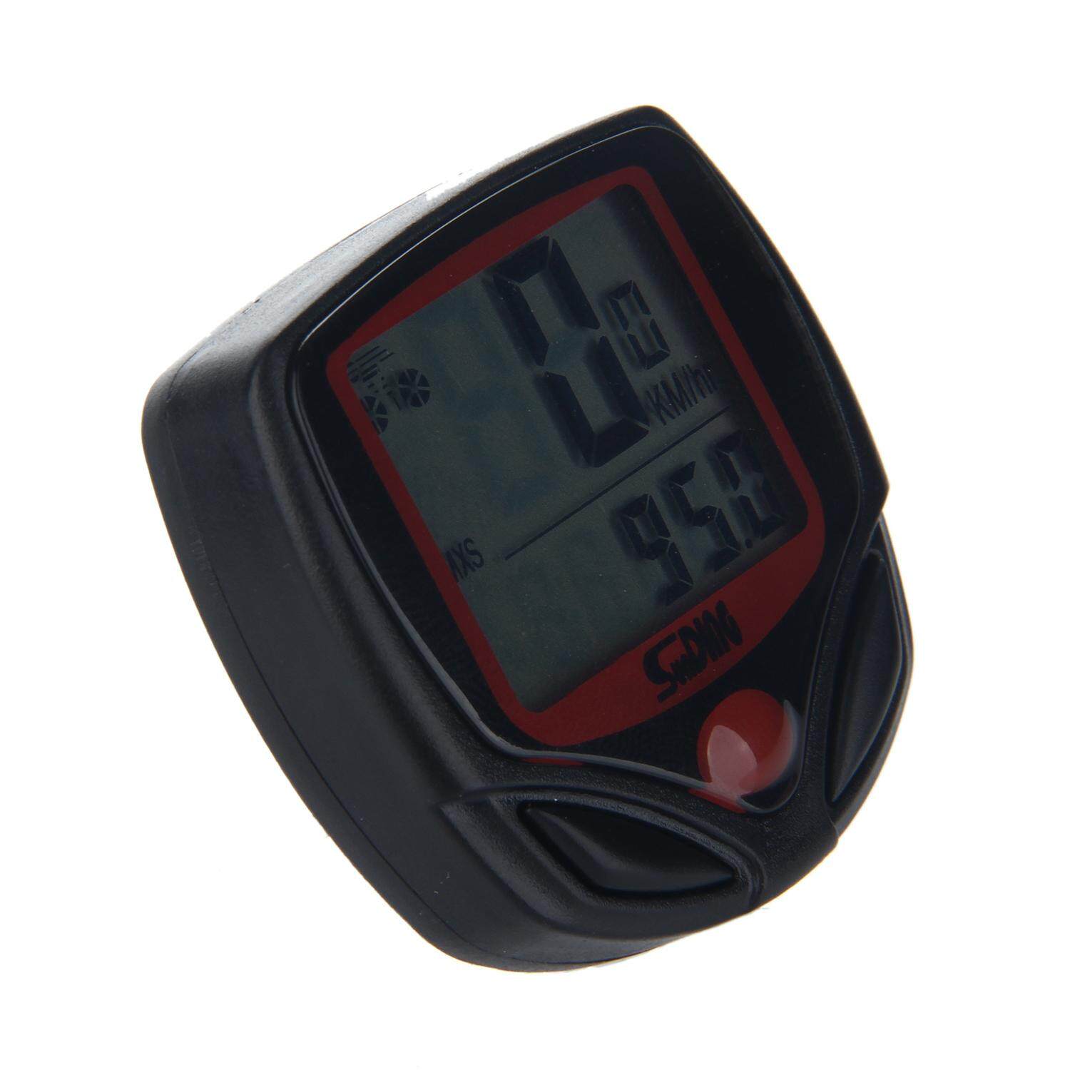 Wireless Waterproof LCD Bike Computer Odometer Speedometer. 
