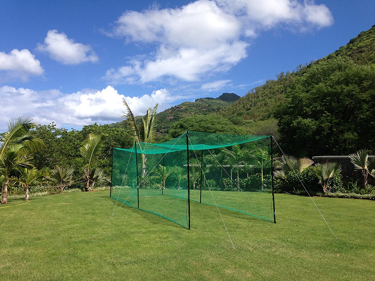 Cricket Practice Net - Train Like A Pro With This Professional-Grade Cricket Practice Net, Sized At 42 X 8 Feet To Accommodate Rigorous Training Sessions. 