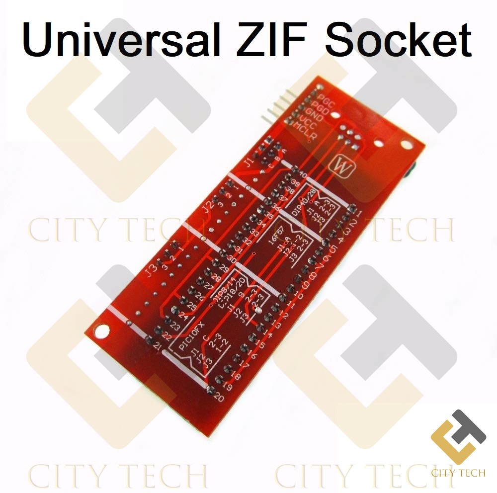 Universal ZIF Socket Breakout Board Circuit Adapters 2.54mm Pitch 40 Pins ZIF Socket Adaptor For Electric Fittings Universal IC Test And Program. 