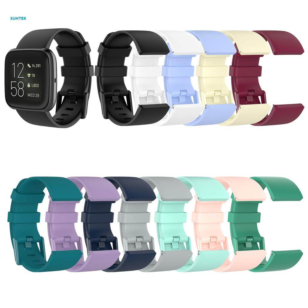 Quick Release Replace Watch Band Strap for Fitbit versa 2/lite Black. 
