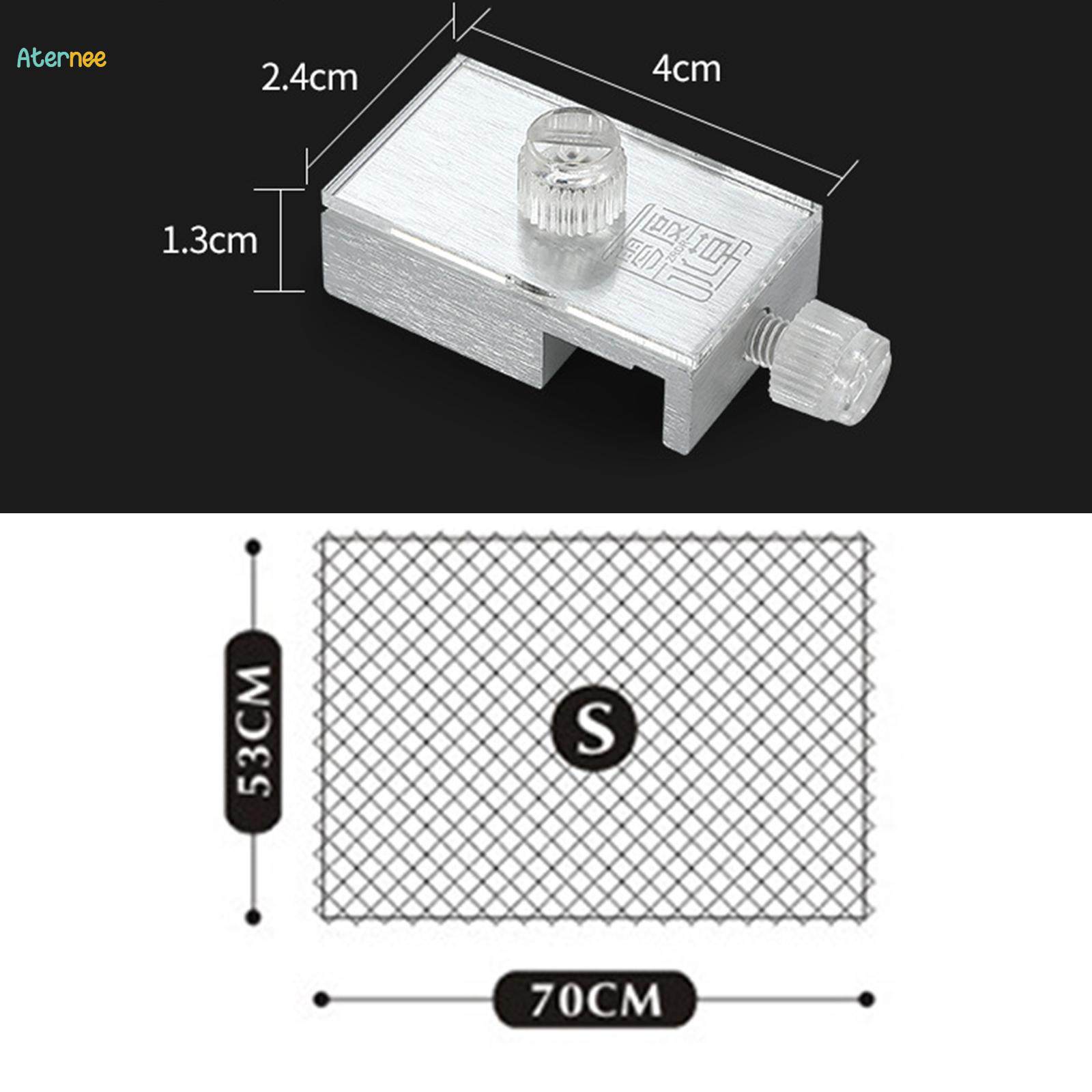 Aquarium Net for Fish Tank Durable Office Fish Tank Cover Fish Tank Anti Jumping Nets Clear Netting. 