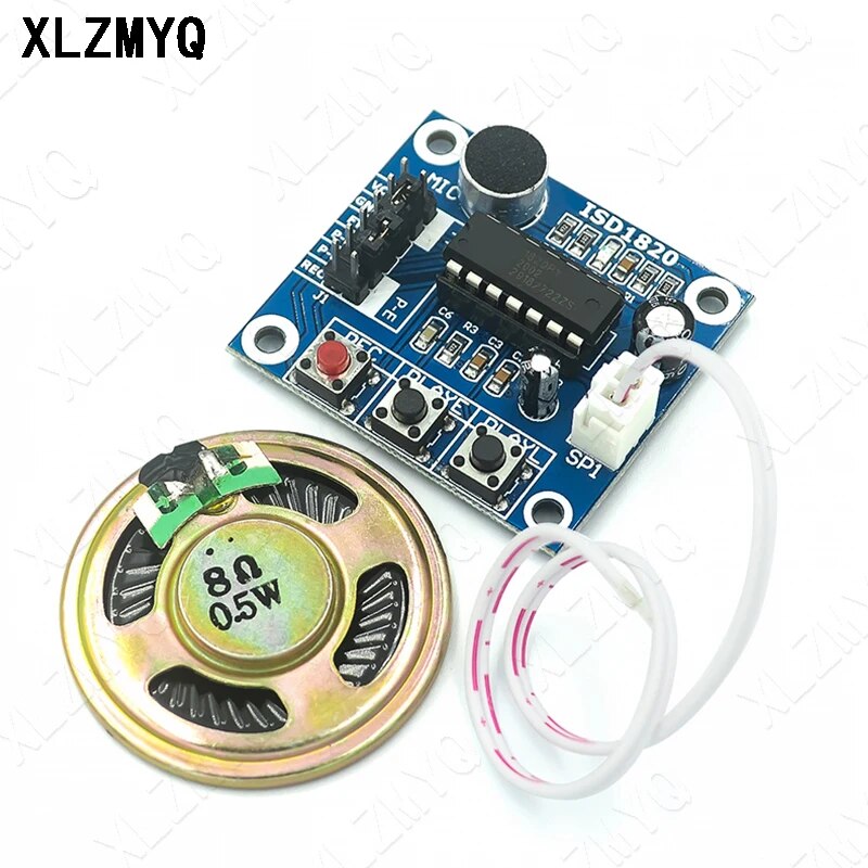 ISD1820 Voice Recording Recorder Module With Mic Sound Audio Loudspeaker Diy Electronic Kit