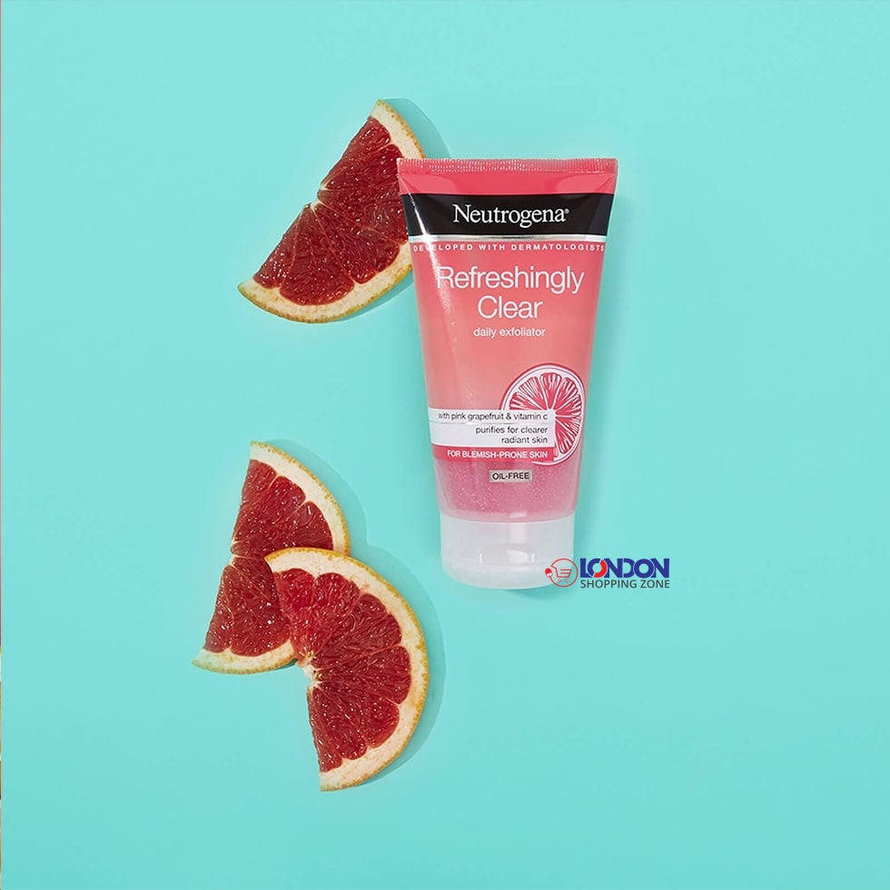 NEUTROGENA Refreshingly Clear Daily Exfoliator 150ml UK. 