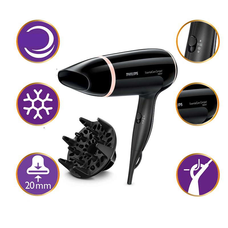 Philips hot and outlet cold hair dryer