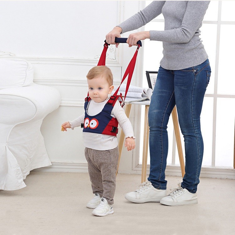 Breathable basket style baby walking belt, safe traction rope learn how to walk, and anti loss belt for children. 
