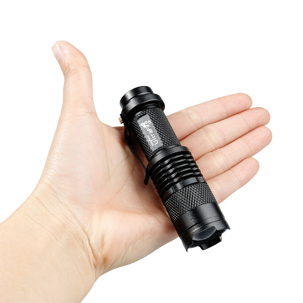 【3 Light Modes & 50000 Lumens】flashlight re-chargeable heavyduty flashlight super bright Ultrafire Powerful Zoom 50000LM T6 3 Modes Zoomable LED Flashlight TorchLight With Clip emergency light for brown out ta-ctical flashlight. 