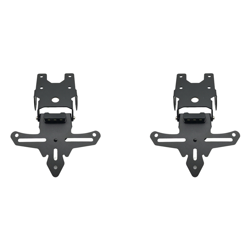 2X Motorcycle License Plate Holder Bracket Eliminator with LED Light for XSR155 XSR 155 2019 2020 2021