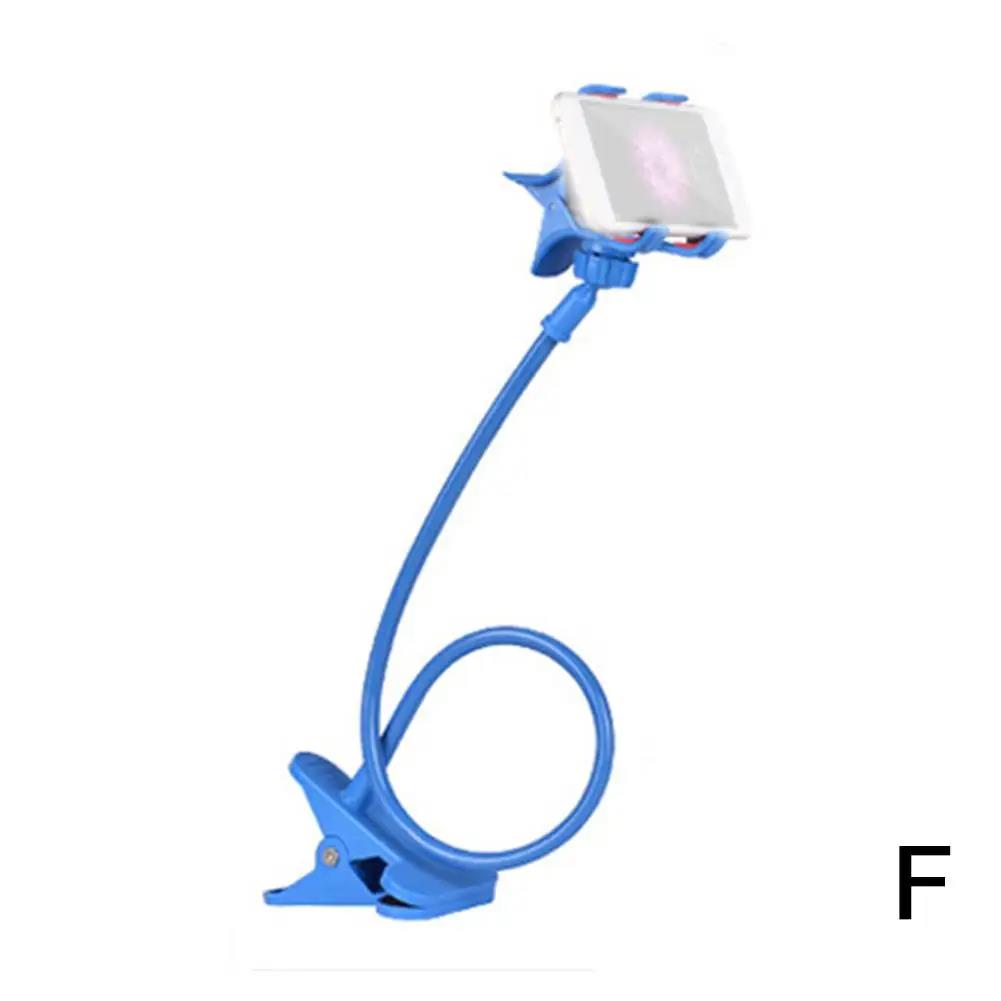 Universal Lazy Bracket Mobile Phone Holder Gooseneck Stand Stents Flexible Bed Desk Table Clip Bracket For Smartphone Holde C5G3. 