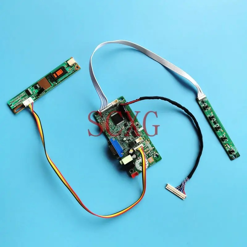 Fit LP171WP4 LP171W01 LP171WX2 30-Pin LVDS DIY Kit 1440*900 17.1 1CCFL Backlight 58C Screen Controller Drive Board LCD Monitor