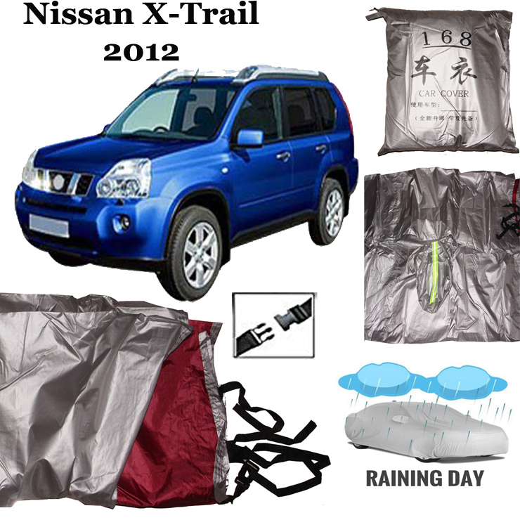 Car Body Cover for Nissan X-trial 2009-2012Silver Color Waterproof