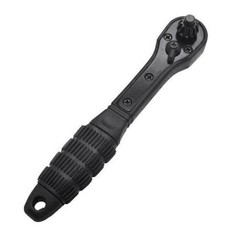 2 in 1 Drill Chuck Ratchet Spanner Two-way Quick Ratchet Two-ended Encounter. 