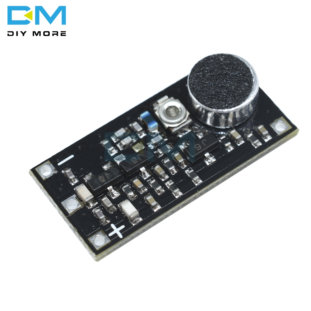 【WSJJ Store】88-115MHz FM Transmitter Module Microphone DC 2V 9V 9mA Wireless Car FM Radio Trasmitter Board for Arduino DIY