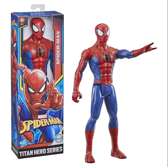 Marvel Titan Hero Series Spider-Man Action Figure (12 Inch)- Hasbro