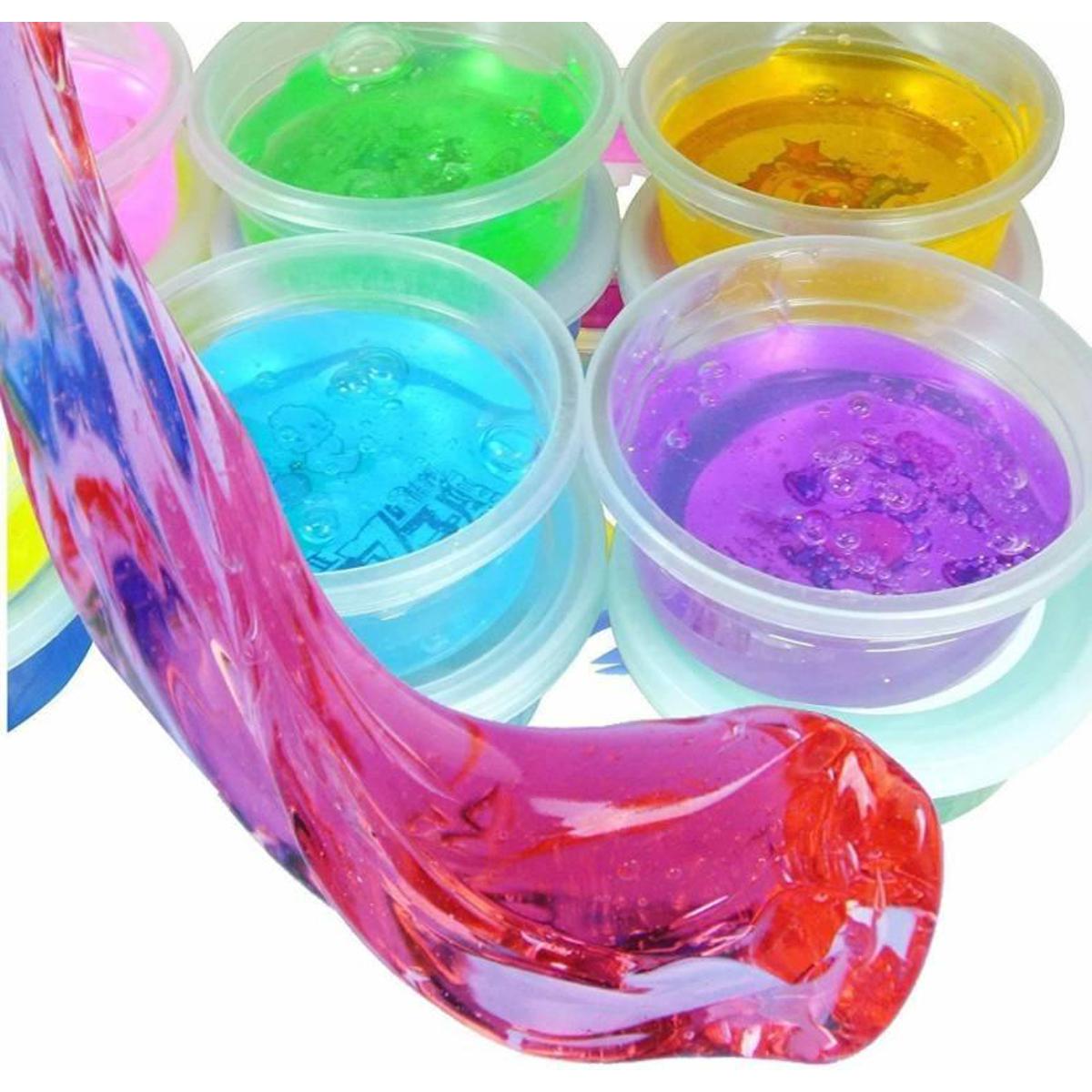 বাচ্চাদের জন্য স্লাইম বক্স/জেল ক্লে play-3pc - clay