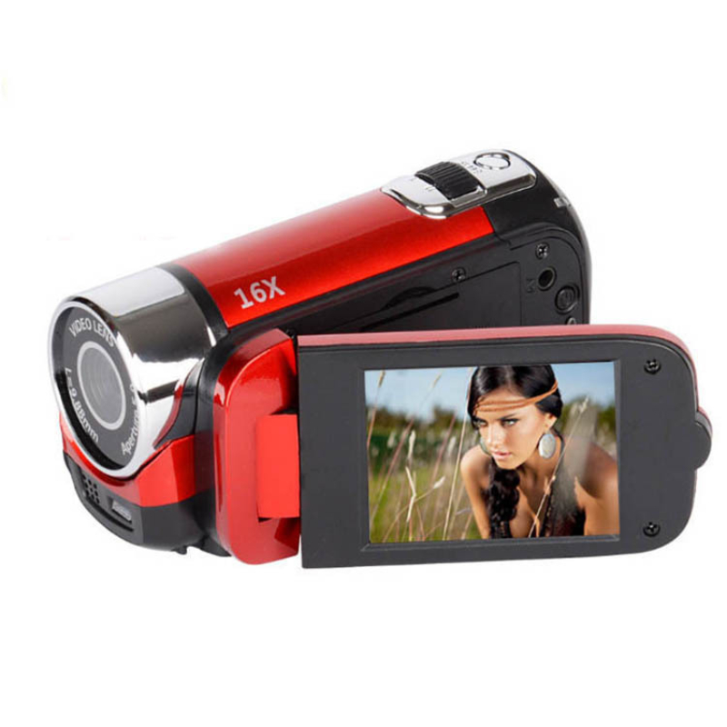 1080P digital camera 16 million pixel 16X Digital Zoom Camera Vlog Video Camera 270 Degree Rotation Screen Full HD DV Camcorder. 