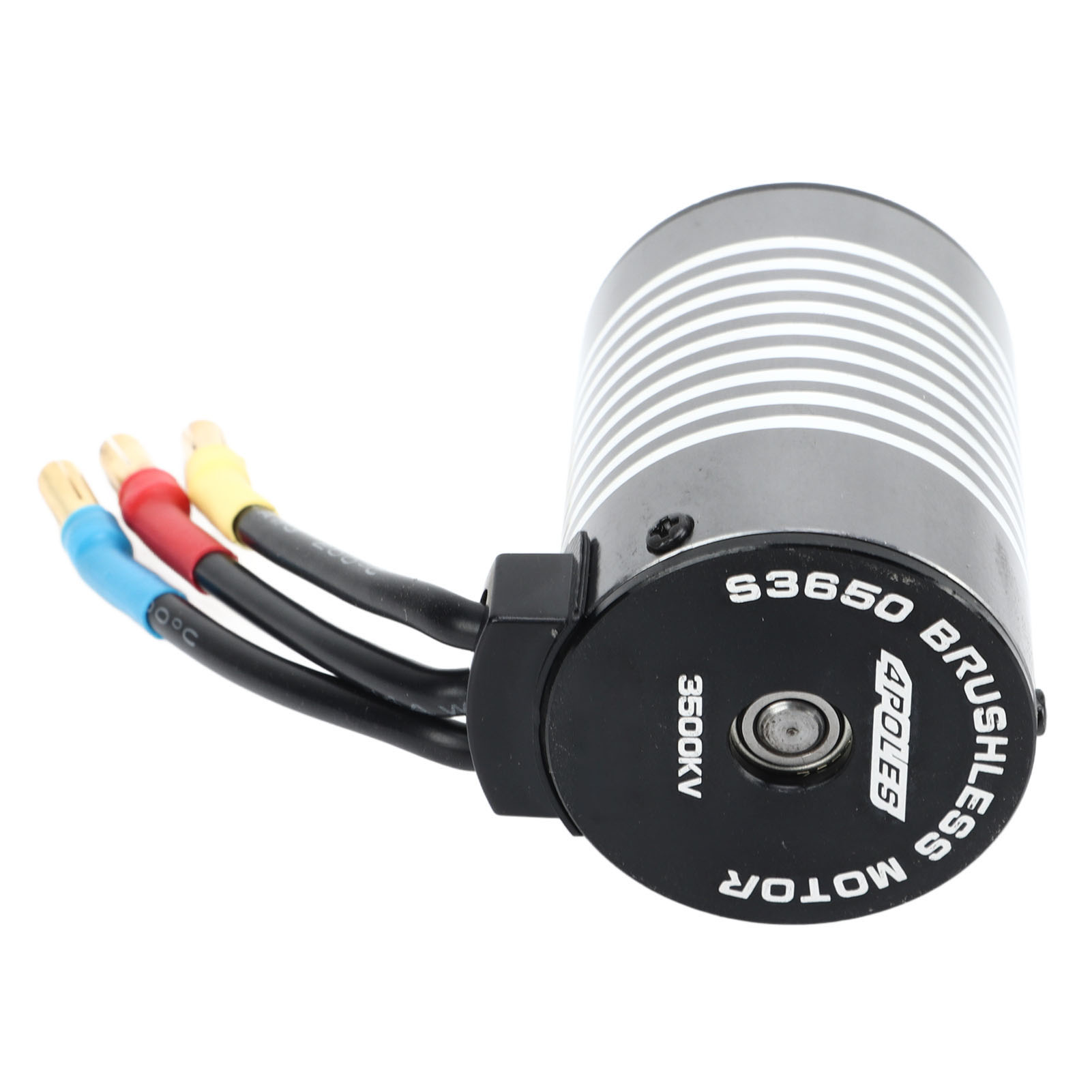 RC Motor, Large Torsion Waterproof 3500KV High Speed 3650 Brushless Motor for 1/8 1/10. 