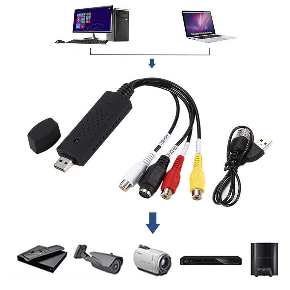 niceEshop Driver Free Version USB 2.0 Video Capture Card/VHS To DVD Converter - VHS Video To Digital DVD Converter Video Capture Card. 