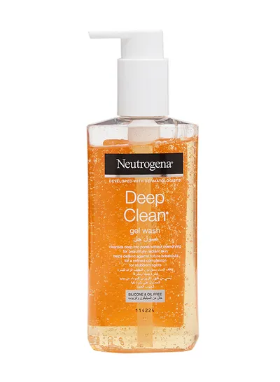 Neutrogena Deep Clean Facial Cleanser Gel Wash 200ml. 