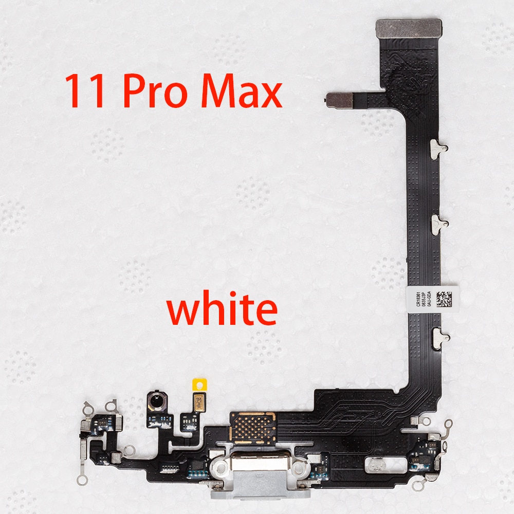 1pcs Charger Port Flex Ribbon For iPhone 11 12 Pro Max USB Dock Charging Connector Data Flex Cable Replacement Parts. 