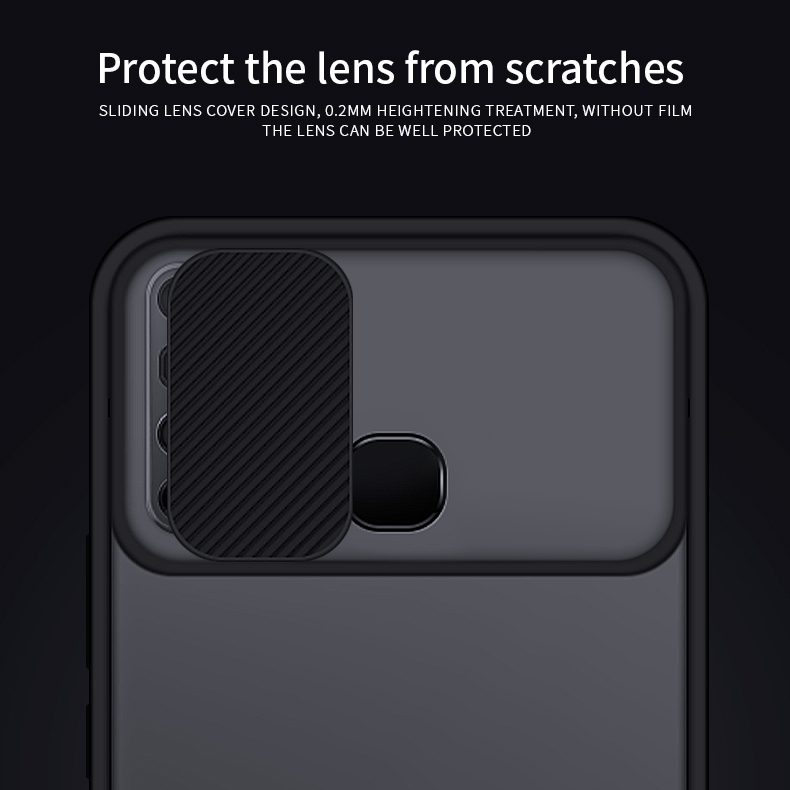 For Infinix X652 / S5 / S5 Lite MOFI Xing Dun Series Translucent Frosted PC + TPU Privacy Anti-glare Shockproof All-inclusive Protective Case(Black). 