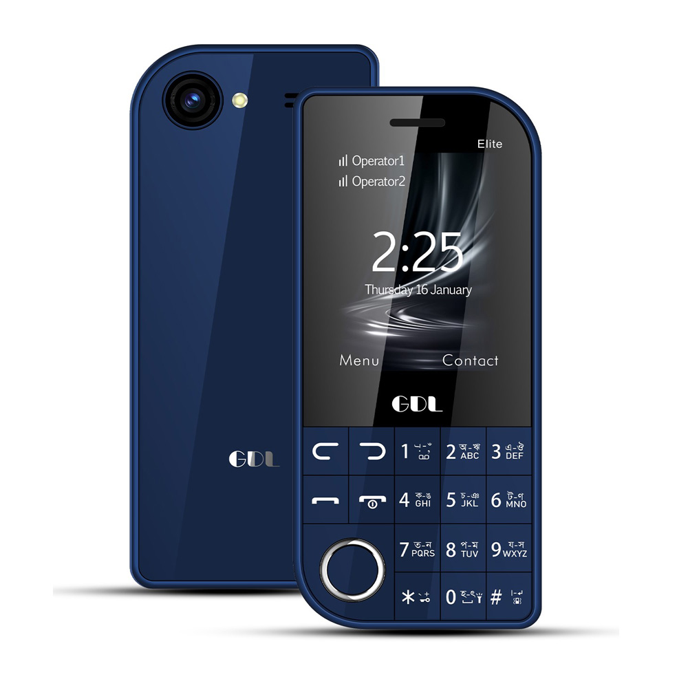 GDL Elite Exclusive Design Dual-SIM Basic Mobile. 